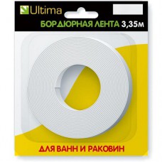 Бордюрная лента ULTIMA, 3,35м  30x30mm белый